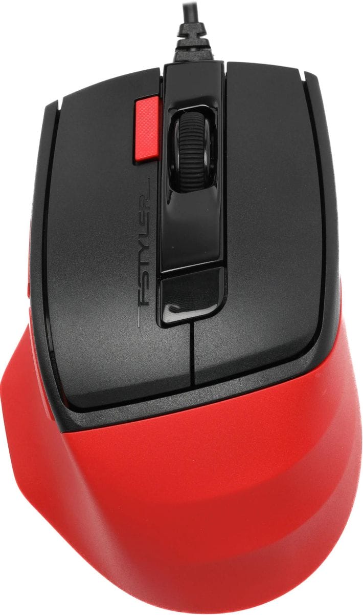Мышь A4Tech Fstyler FM45S Air (красный/черный)