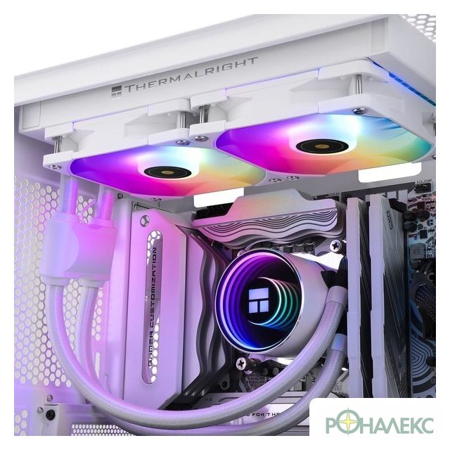 Система жидкостного охлаждения для процессора Thermalright Frozen Notte 240 ARGB (белый) - фото4