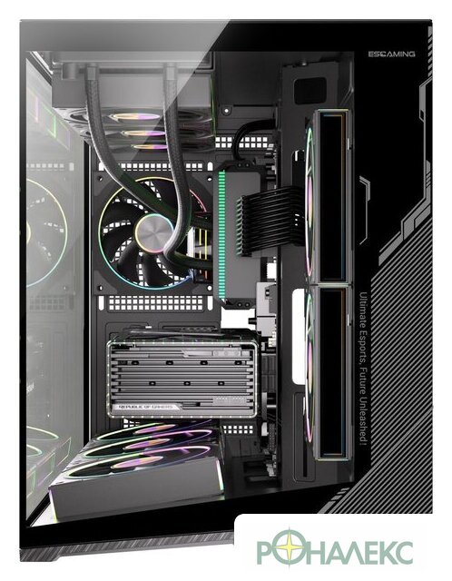 Корпус Esgaming Zero (черный) - фото2