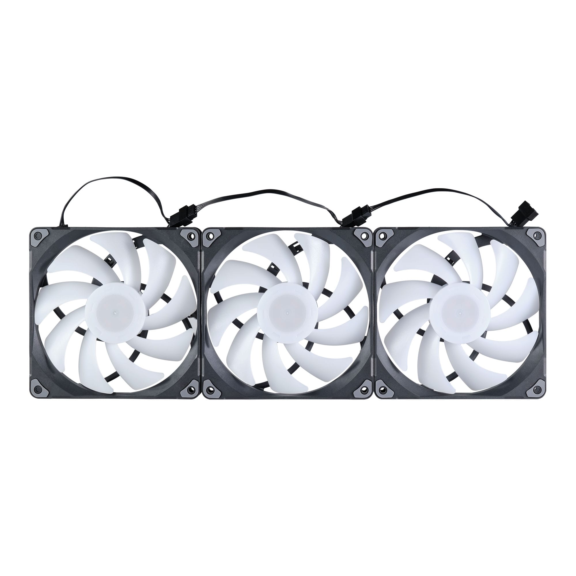 Набор вентиляторов PHANTEKS M25 DRGB Black (PH-F140M25_DRGB_PWM_BK01_3P)- фото