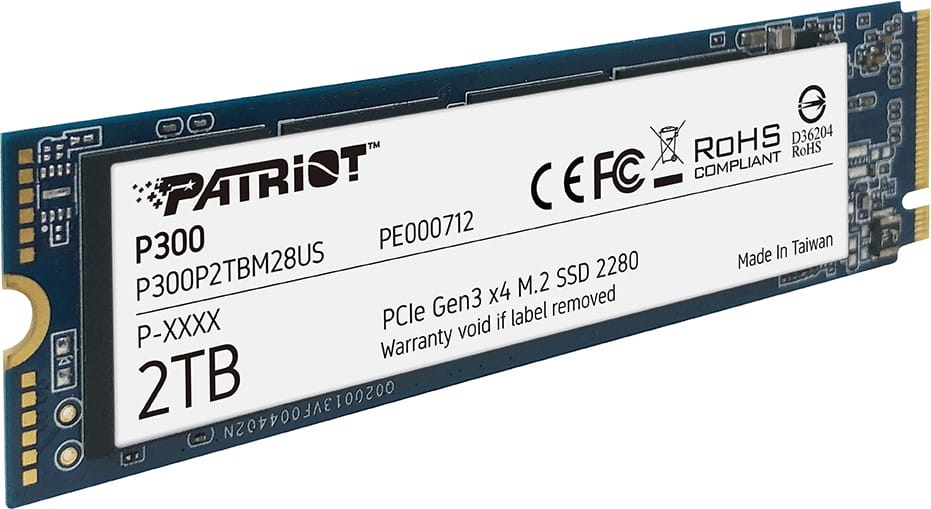Жесткий диск SSD 2Tb Patriot P300 P300P2TBM28