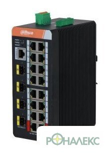 Управляемый коммутатор 2-го уровня Dahua DH-IS4420-16GT-240 - фото