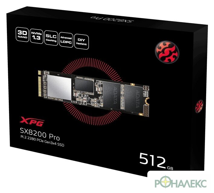 SSD ADATA XPG SX8200 Pro 512GB ASX8200PNP-512GT-C - фото5