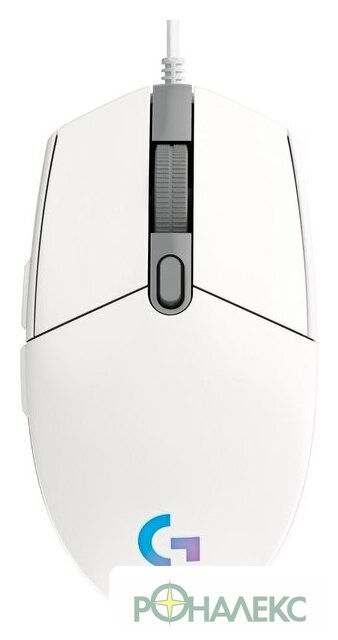 Игровая мышь Logitech G102 Lightsync (белый) - фото