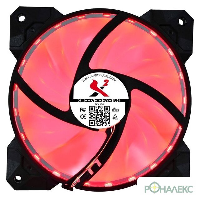Комплект вентиляторов для корпуса Spire Magic Lantern X2-12025S1L6-RGB-LED - фото2