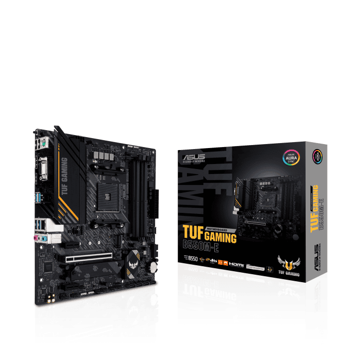 Материнская плата Asus TUF Gaming B550M-E- фото