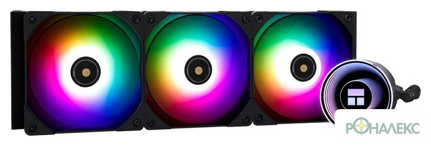 Система жидкостного охлаждения для процессора Thermalright Frozen Notte 360 ARGB V2 (черный) - фото