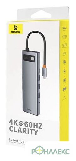Док-станция Baseus Metal Gleam Series 11-Port Hub B00030709811-00 - фото5