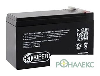 Аккумулятор для ИБП Kiper HRL-1234W F2 (12В/9 А·ч) - фото