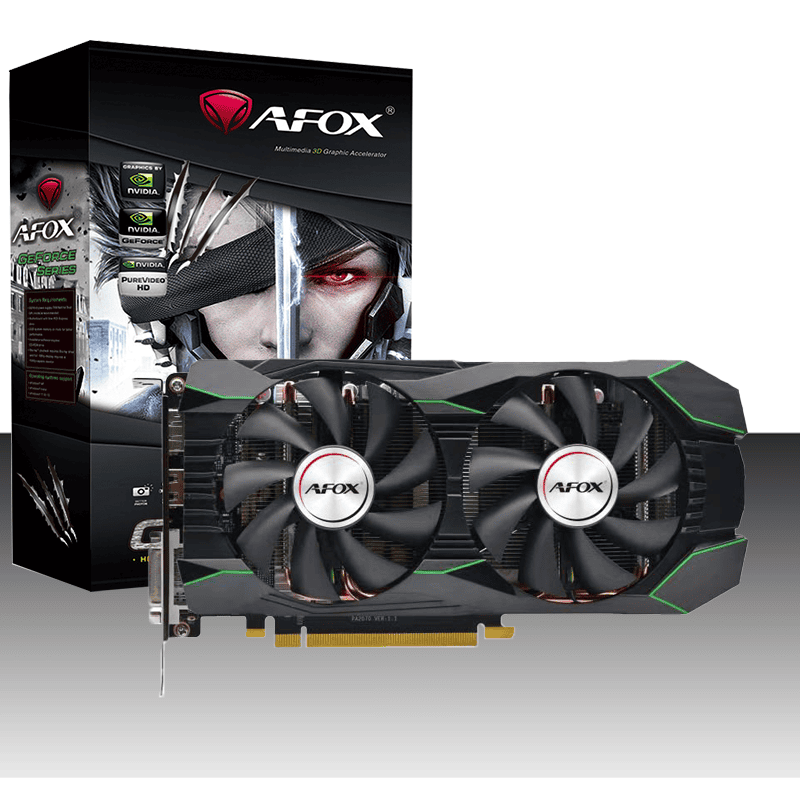 Видеокарта AFOX GTX 1660Ti (AF1660TI-6144D6H1-V3)- фото