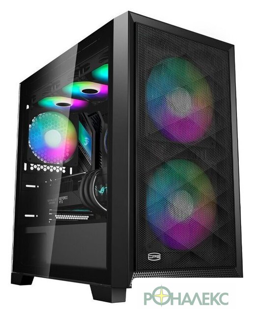Корпус PCCooler C3D310 ARGB (черный) - фото3