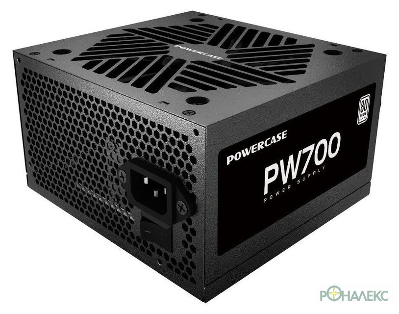 Блок питания Powercase PW700 (черный) - фото