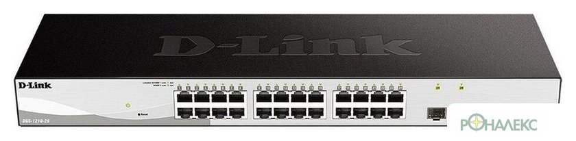 Управляемый коммутатор 2-го уровня D-Link DGS-1210-26/FL2A - фото