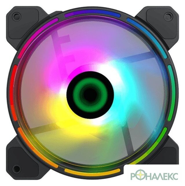 Вентилятор для корпуса GameMax FN-12Rainbow-D - фото