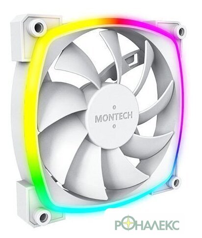 Вентилятор для корпуса Montech AX120 PWM (белый) - фото2