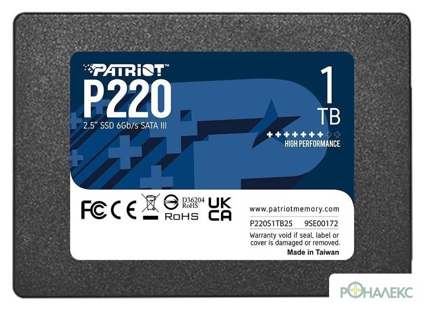 SSD Patriot P220 1TB P220S1TB25 - фото