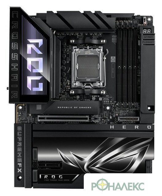 Материнская плата ASUS ROG Crosshair X870E Hero BTF - фото