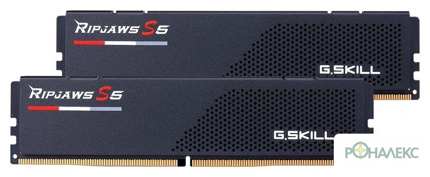 Оперативная память G.Skill Ripjaws S5 2x48ГБ DDR5 6800 МГц F5-6800J3446F48GX2-RS5K - фото