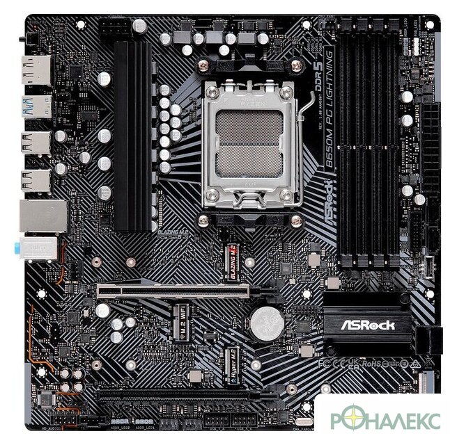 Материнская плата ASRock B650M PG Lightning - фото2