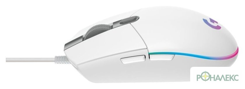 Игровая мышь Logitech G102 Lightsync (белый) - фото3