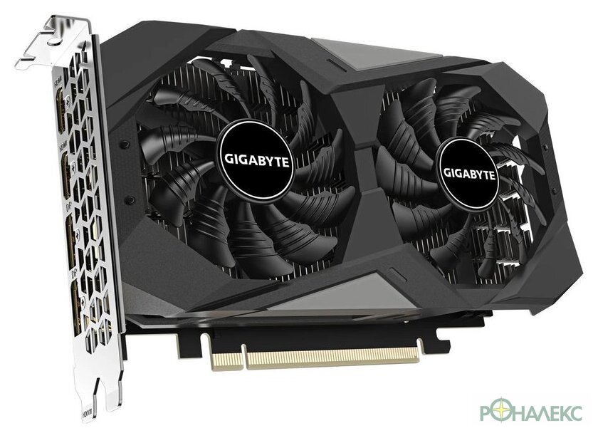 Видеокарта Gigabyte GeForce RTX 3050 Windforce OC V2 6G GV-N3050WF2OCV2-6GD - фото