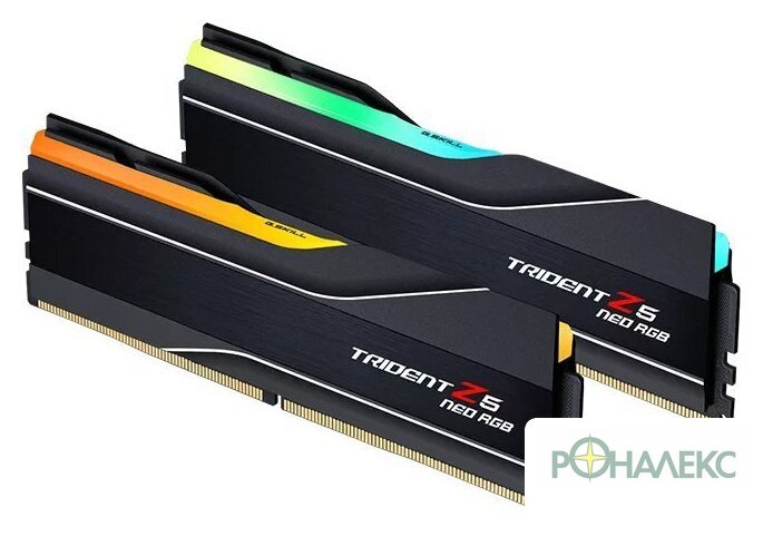 Оперативная память G.Skill Trident Z5 Neo RGB 2x32ГБ DDR5 6000МГц F5-6000J3238G32GX2-TZ5NR - фото