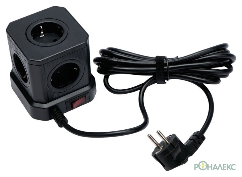 Сетевой фильтр Cablexpert TWR-5-U4-B-3 - фото5