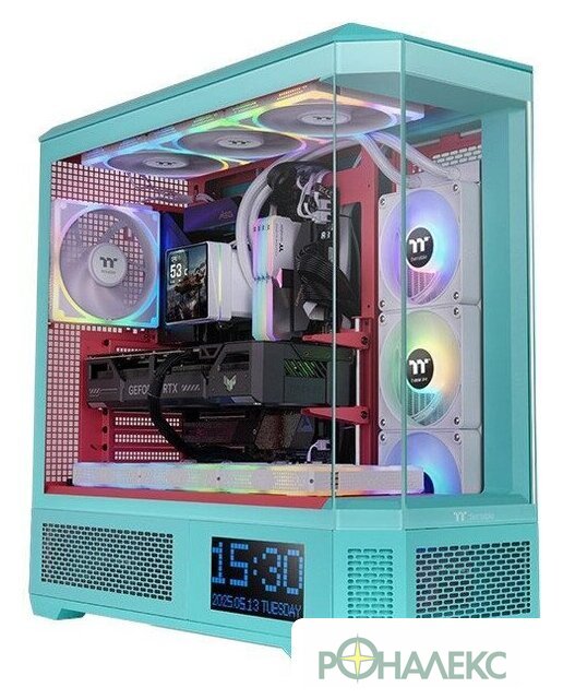 Корпус Thermaltake View 600 TG Mint Strawberry CA-11H-00FLWN-00 - фото