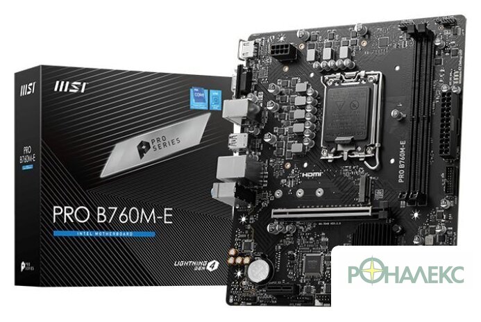 Материнская плата MSI Pro B760M-E - фото2