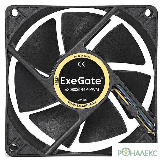 Вентилятор для корпуса ExeGate ExtraPower EX08025B4P-PWM EX283378RUS - фото2