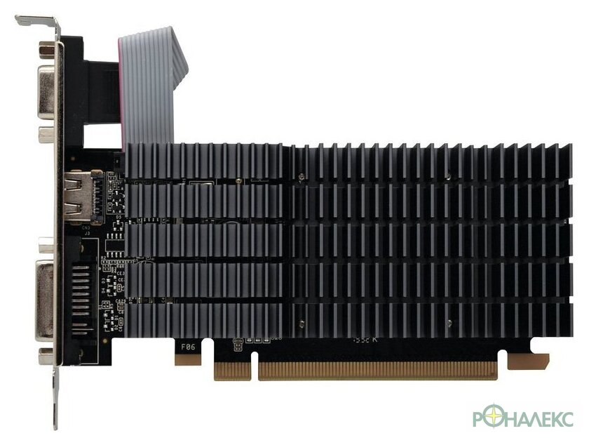 Видеокарта AFOX GeForce GT710 2GB DDR3 AF710-2048D3L5 - фото3
