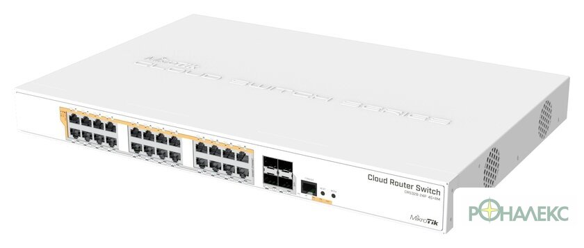 Управляемый коммутатор 3-го уровня Mikrotik CRS328-24P-4S+RM - фото2
