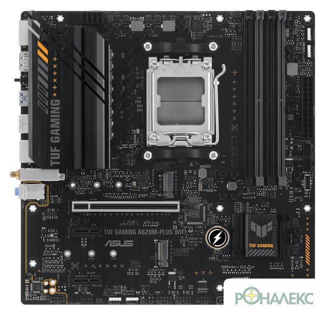 Материнская плата ASUS TUF Gaming A620M-Plus WiFi - фото
