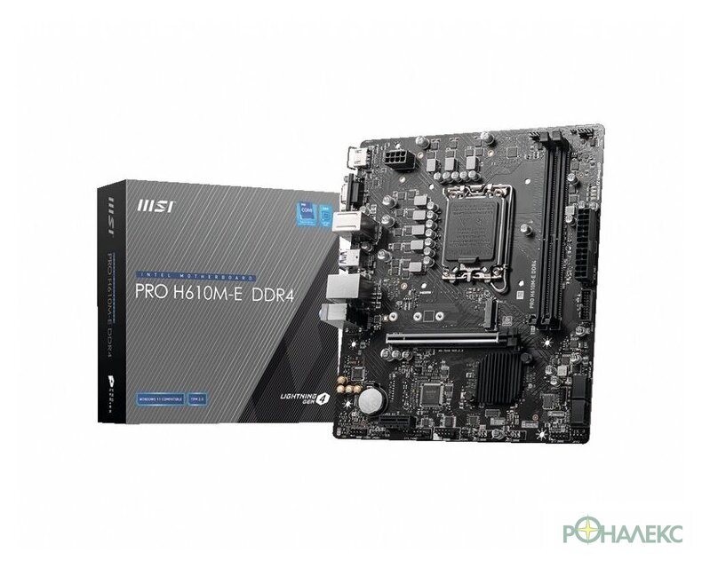 Материнская плата MSI PRO H610M-E DDR4 - фото3
