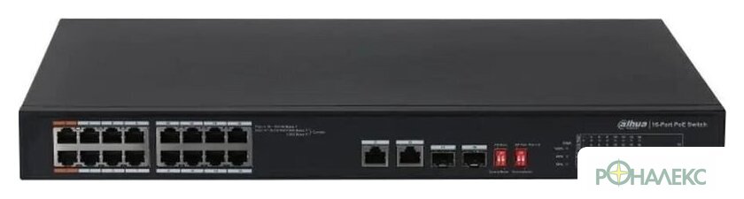 Управляемый коммутатор 2-го уровня Dahua DH-S3218-16ET-135 - фото