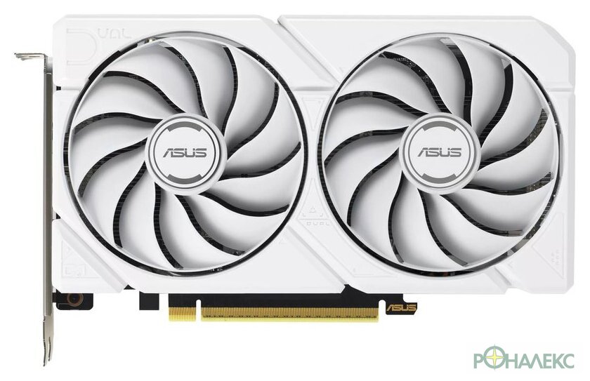 Видеокарта ASUS Dual Radeon RX 9060 XT 16GB GDDR6 White Edition DUAL-RX9060XT-16G-WHITE - фото2