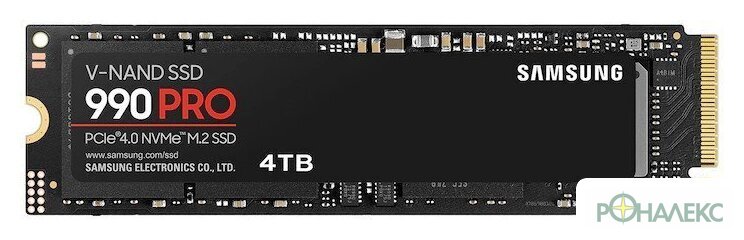 SSD Samsung 990 Pro 4TB MZ-V9P4T0BW - фото