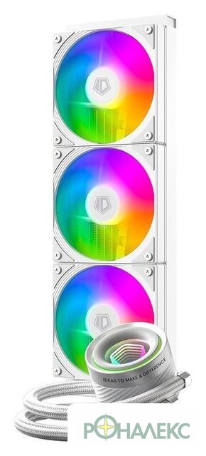 Система жидкостного охлаждения для процессора ID-Cooling FX360 INF White - фото2
