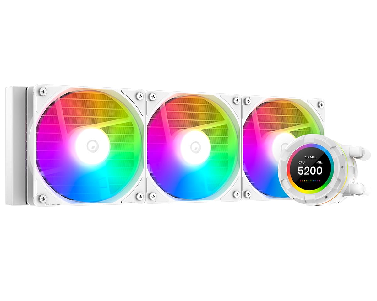Система водяного охлаждения ID-Cooling Space SL360 XE White- фото