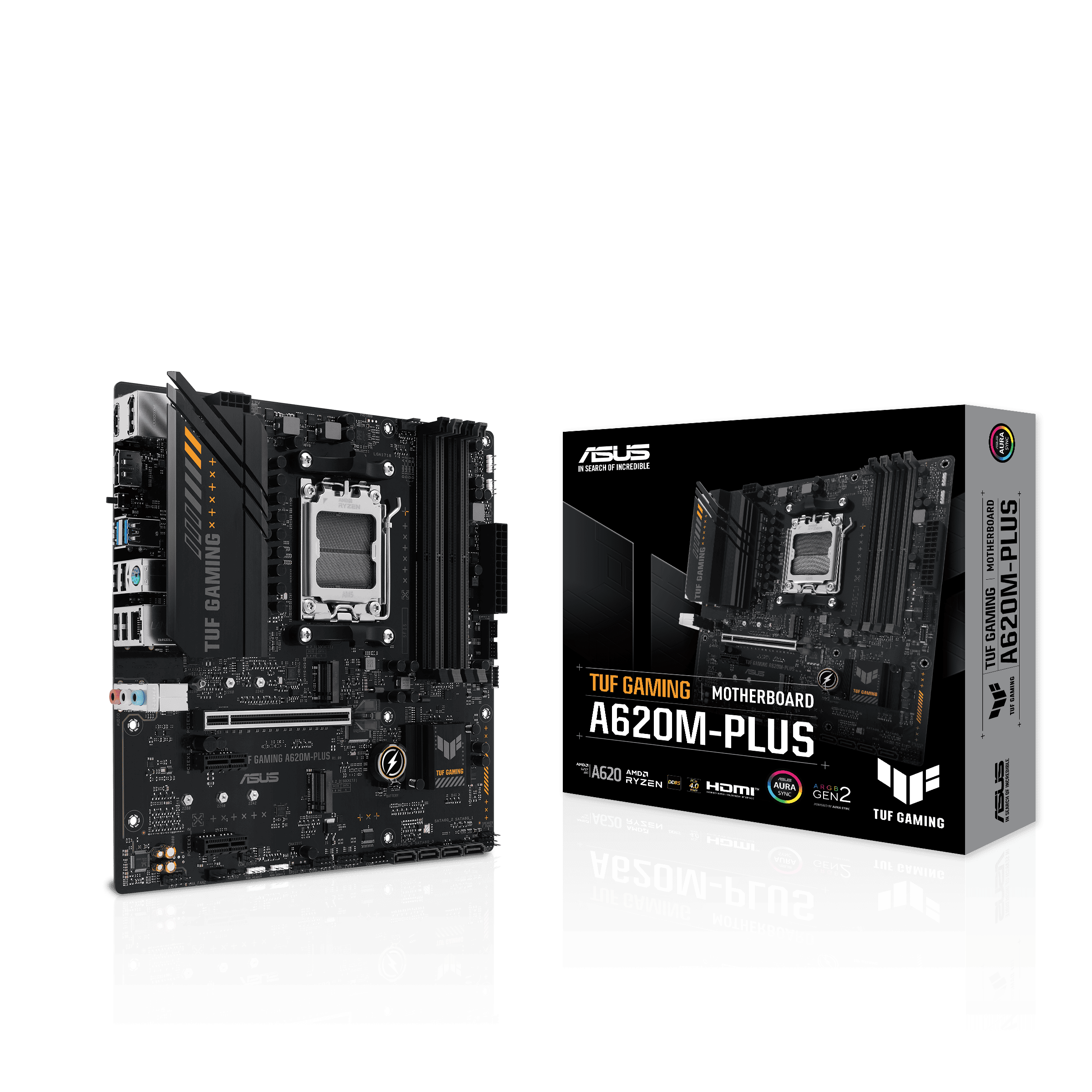 Материнская плата Asus TUF Gaming A620M-Plus- фото