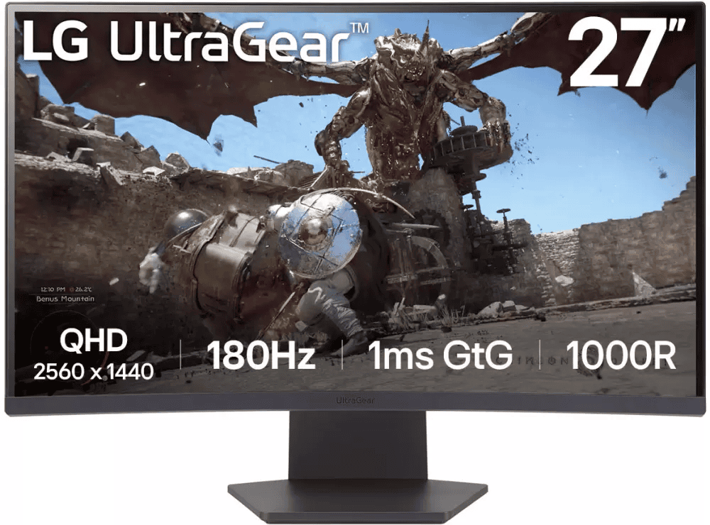 Монитор 27" LG UltraGear 27GS60QC-B