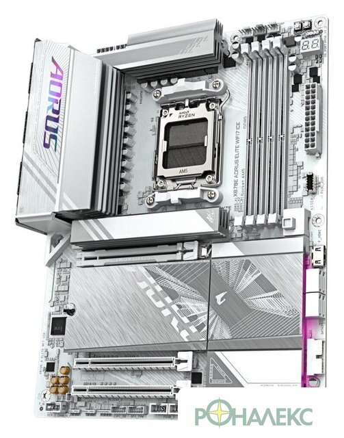 Материнская плата Gigabyte X870E Aorus Elite WiFi7 Ice (rev. 1.3) - фото3