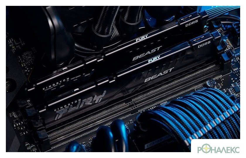 Оперативная память Kingston FURY Beast 16ГБ DDR5 5600 МГц KF556C36BBE-16 - фото4