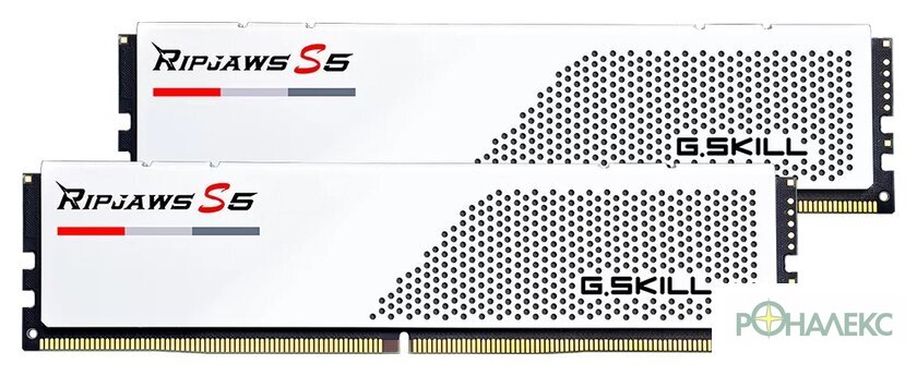 Оперативная память G.Skill Ripjaws S5 2x16ГБ DDR5 6000МГц F5-6000J3040F16GX2-RS5W - фото
