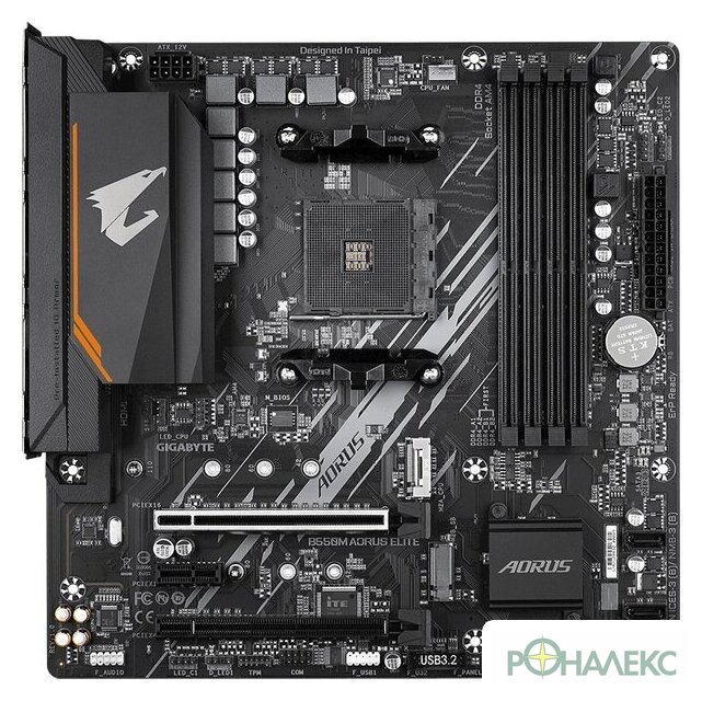 Материнская плата Gigabyte B550M Aorus Elite (rev. 1.0) - фото