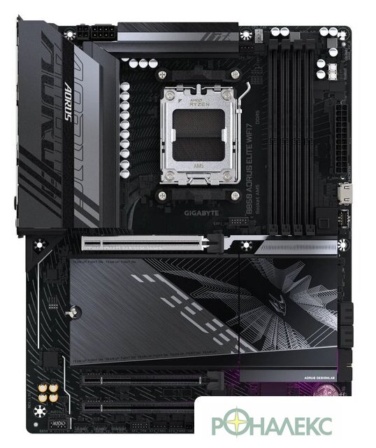 Материнская плата Gigabyte B850 Aorus Elite WiFi7 (rev. 1.1) - фото