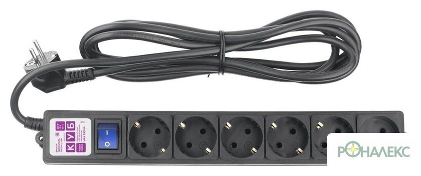 Сетевой фильтр Power Cube SPG6-B2 - фото