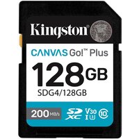 Карта памяти Kingston Canvas Go! Plus SDXC 128GB SDG4/128GB