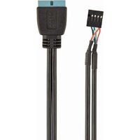 Кабель Cablexpert CC-U2U3-01 (30 см, черный)- фото3