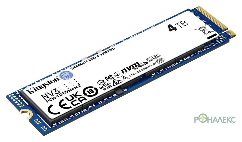SSD Kingston NV3 4TB SNV3S/4000GBK - фото2